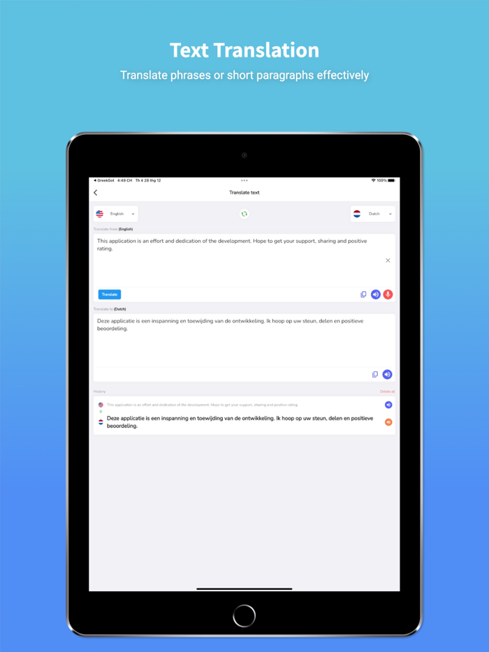 Dutch Translator and Learn 