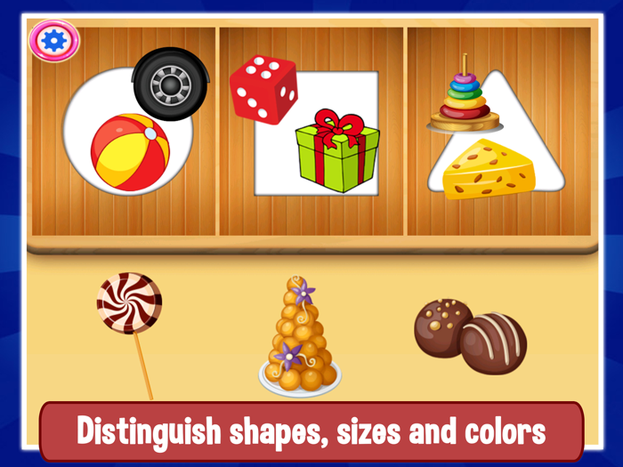 Shapes and Colors Sorting Games