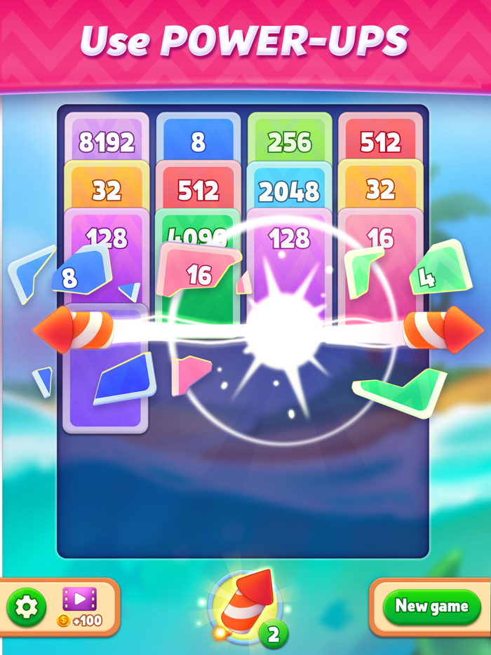 X2 Solitaire Merge-2048 Number