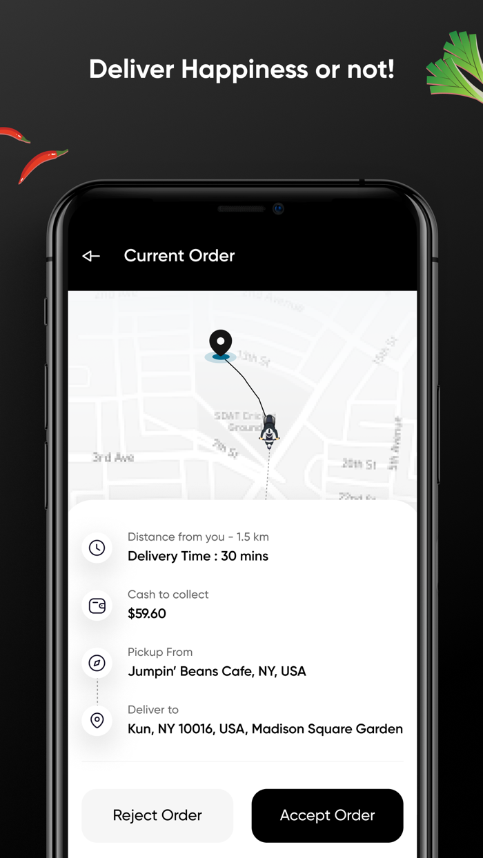 Eatance Food Delivery Driver