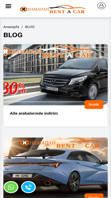 Hamadah Rent A Car Screenshot