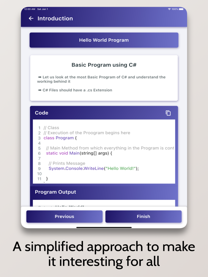 C Tutorial - Simplified