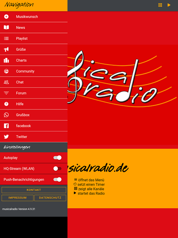 Screenshot #5 pour musicalradio