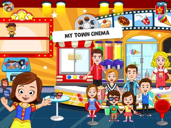 Screenshot #1 for My Town : Cinema