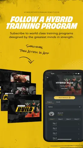 Game screenshot HYBRID | Strength Coach apk