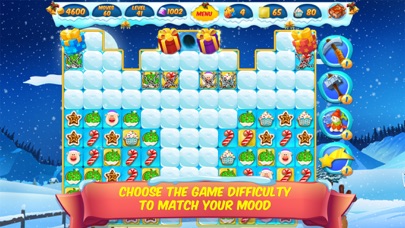 Santa's Holiday Match-3 Screenshot