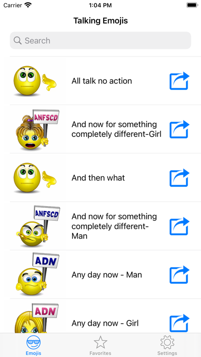 Talking Emoji Pro for Texting Screenshot