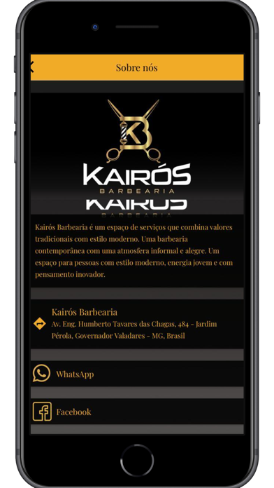 Kairós Barbearia Screenshot