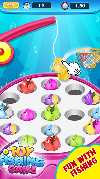 Toy Fishing Game : Catch fish