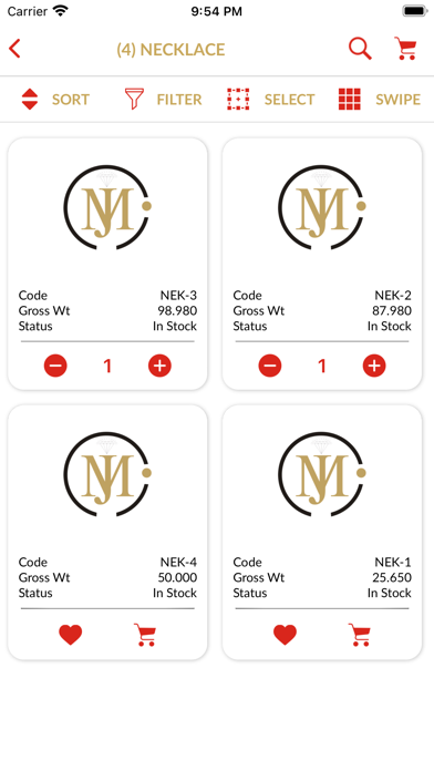 Manyata Jewellers Screenshot