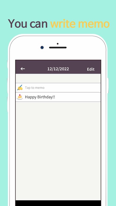 Sticker Calendar: EmojiPlanner Screenshot
