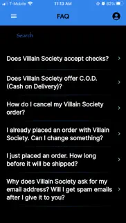 villain society iphone screenshot 1