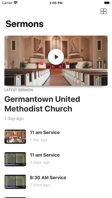 Germantown UMC Screenshot