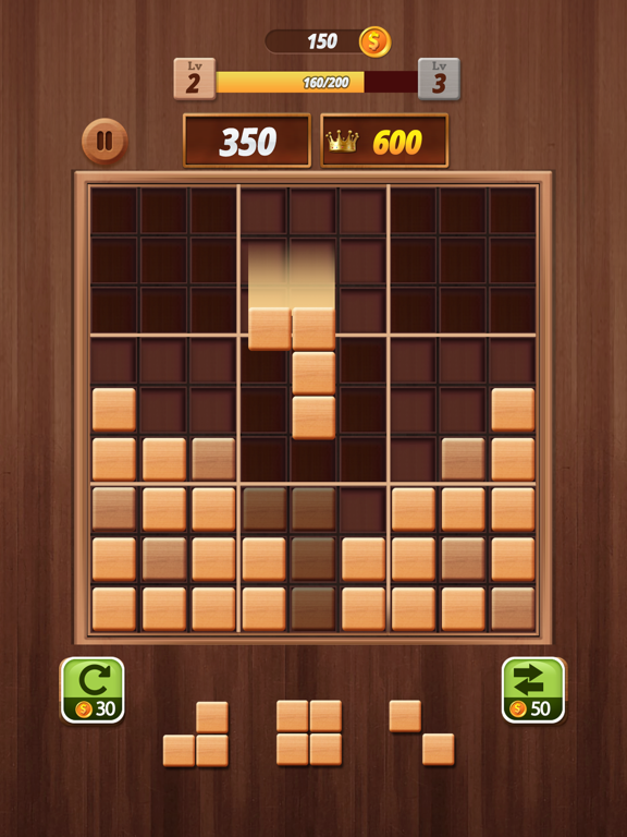 Screenshot #4 pour Block Puzzle - Wood Blast
