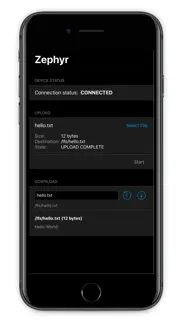 nrf connect device manager iphone screenshot 3