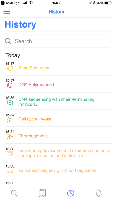 BioSeek Mobile iPhone screenshot 7 - Medical app
