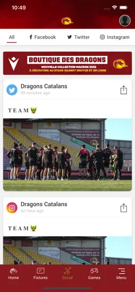 Game screenshot Dragons Catalans hack