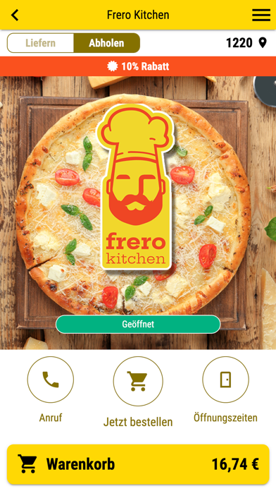 Frero Kitchen Screenshot