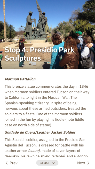 Presidio Museum Tours Screenshot
