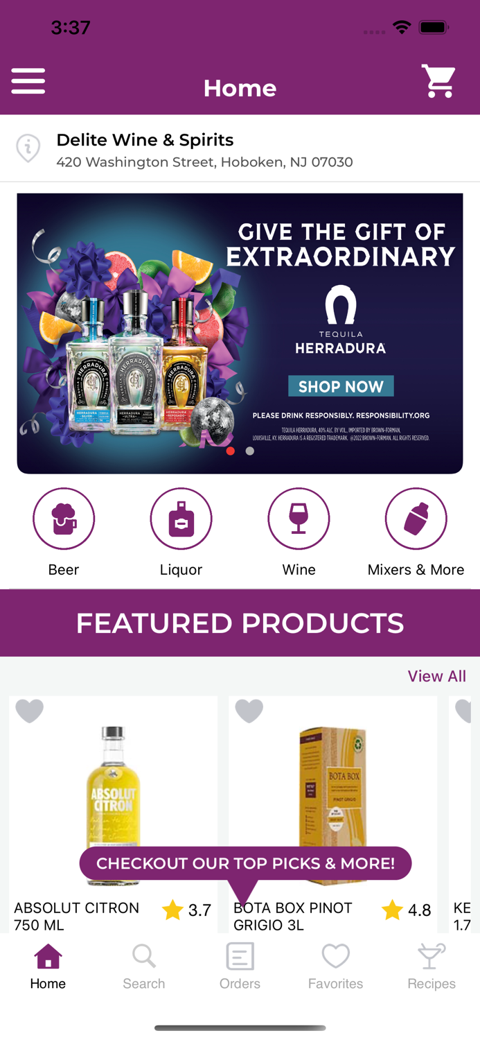 Delite Wine and Spirits