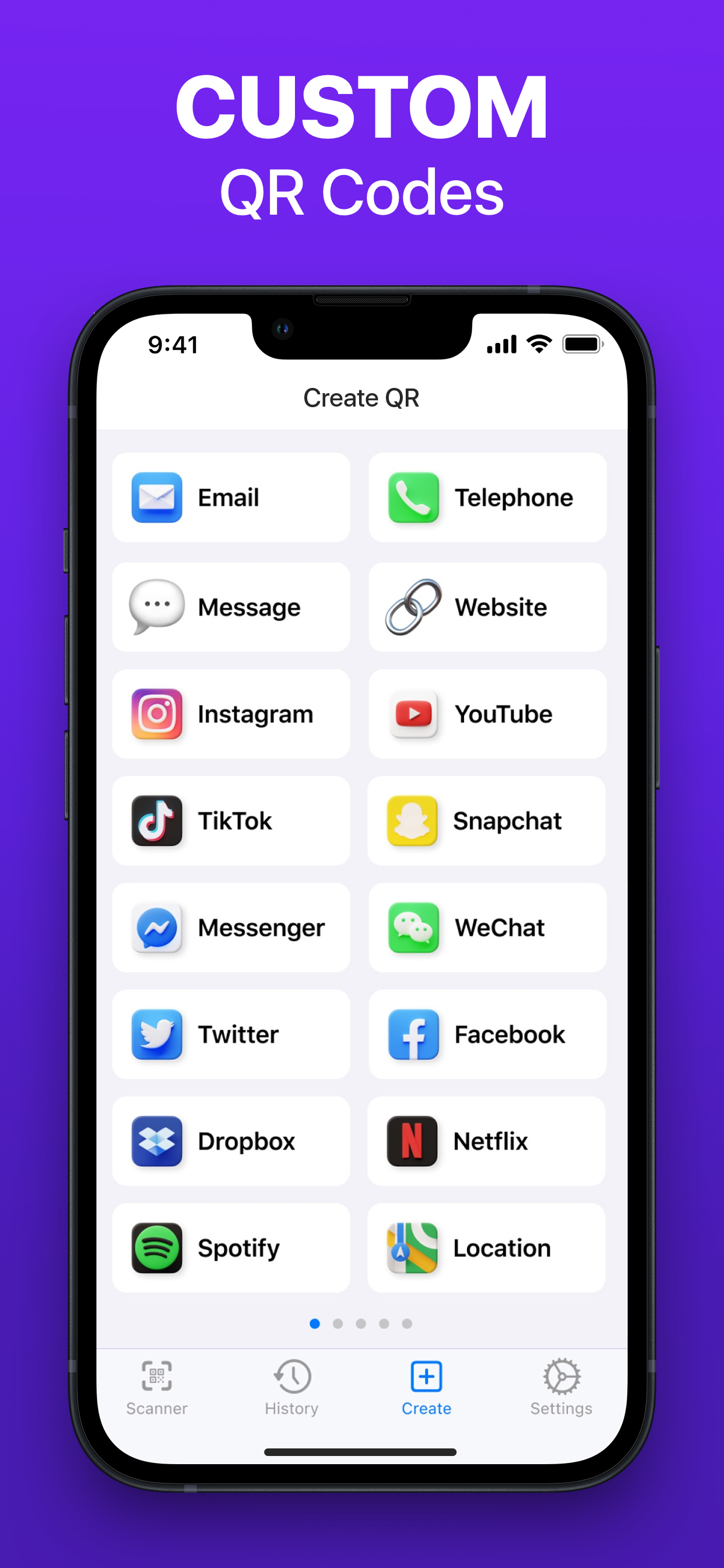 QR Code Reader, Scanner App