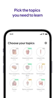 Daily Anatomy Flashcards iphone bilder 1