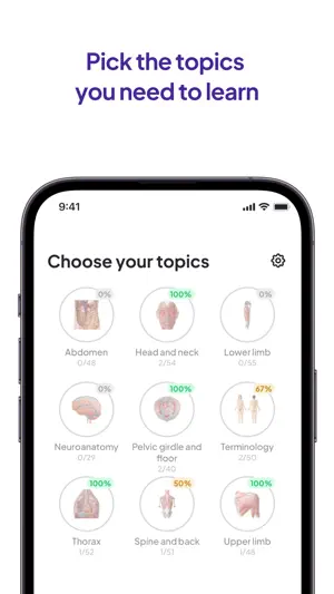 Daily Anatomy Flashcards screenshot 2