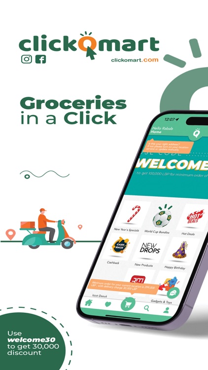 Clickomart Grocery