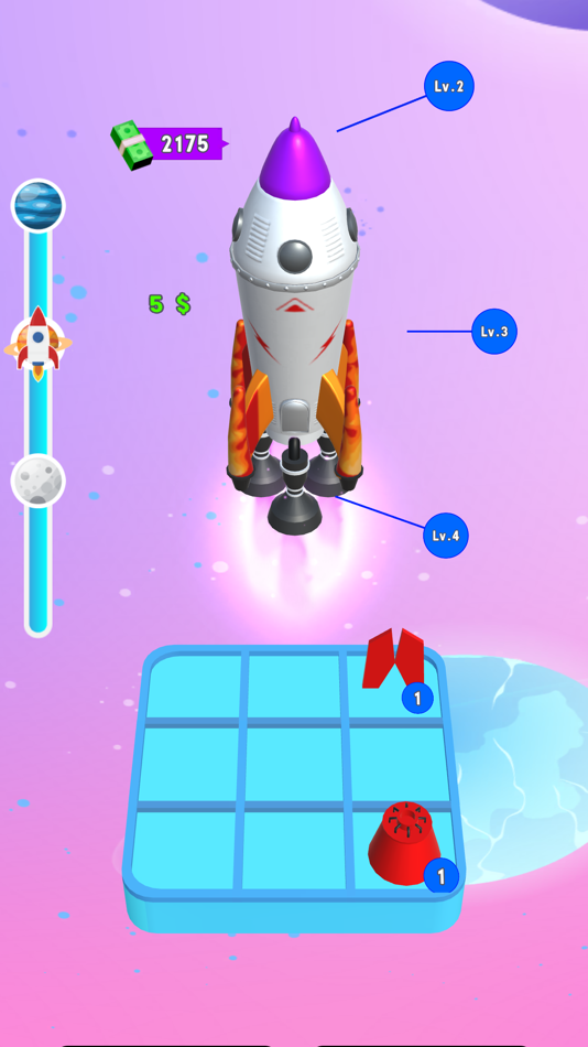 #5. Rockets Up! (iOS) By: Melih Kavla