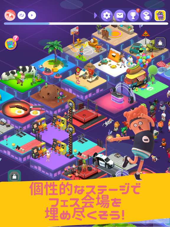 オディッティフェス - フェス会場運営ゲーム-のおすすめ画像3