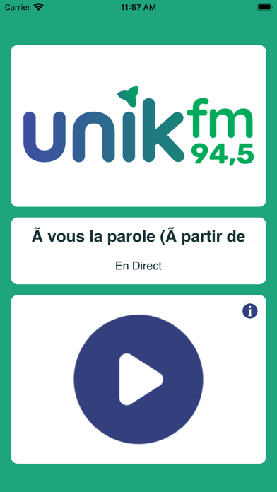 UnikFM Screenshot