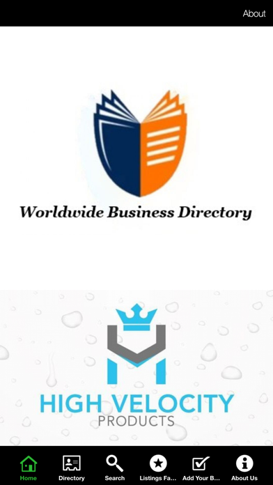 Worldwide Business Directory Screenshot
