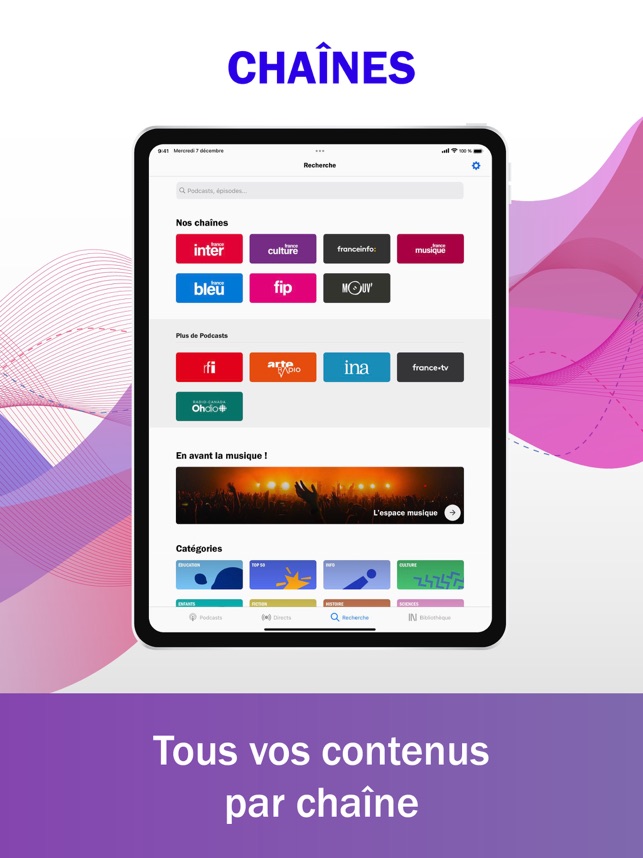 Radio France - podcast, direct on the App Store