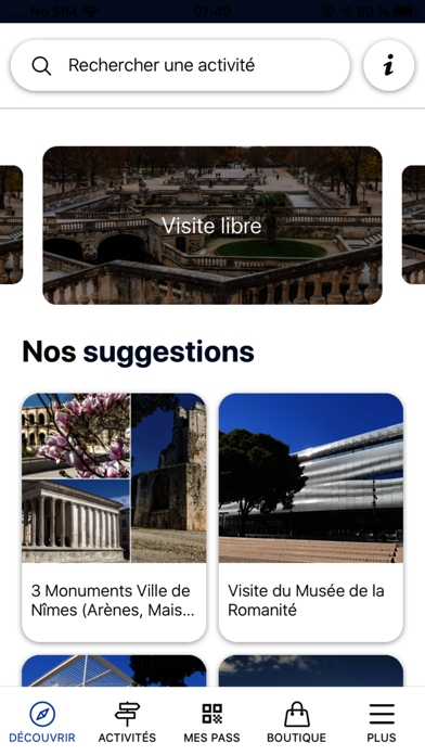 Nîmes CITYPASS Screenshot
