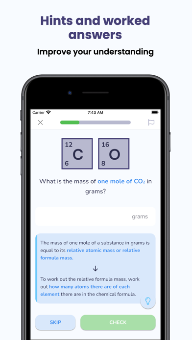 Wisey - Revise GCSE Chemistry Screenshot