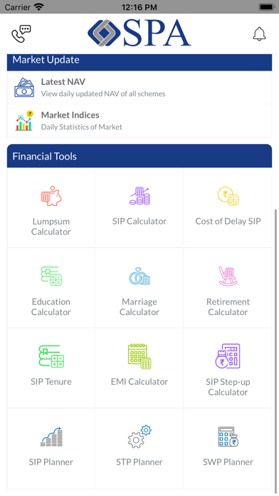 SPA CAPITAL Screenshot