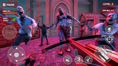 Zombie Graveyard Gun Shooting Screenshot
