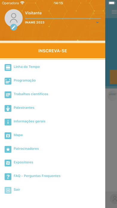 Congresso INAME 2023 Screenshot