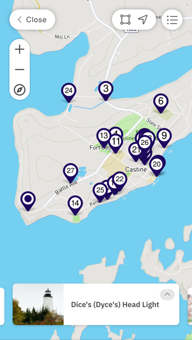 Castine History Highlights Screenshot