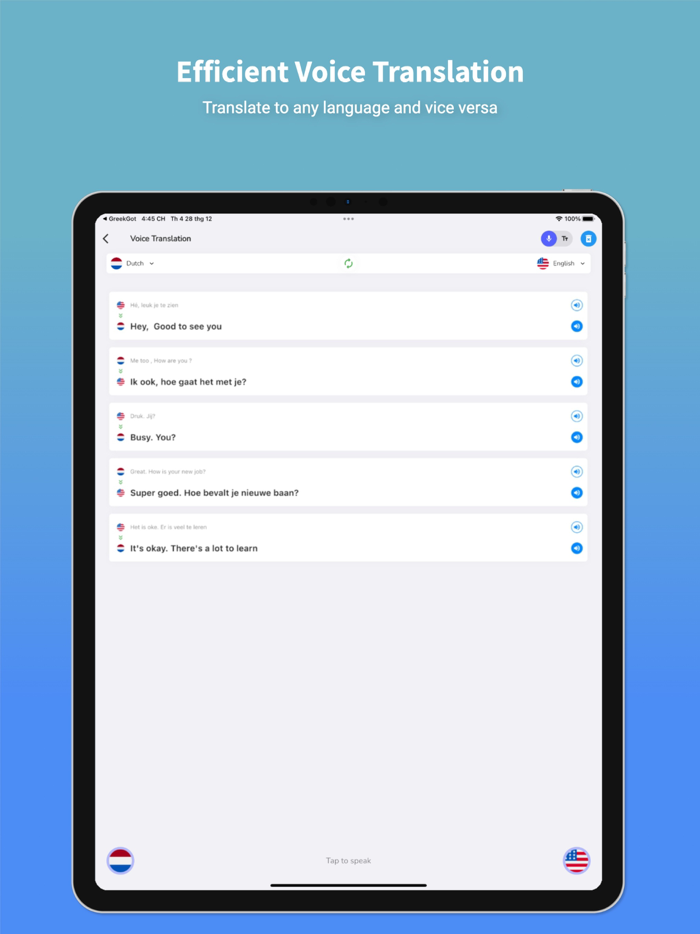 Dutch Translator and Learn 