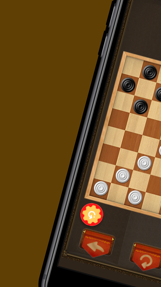 #2. Checker game : checkers deluxe (iOS) 由: SEYDOU BERTHE