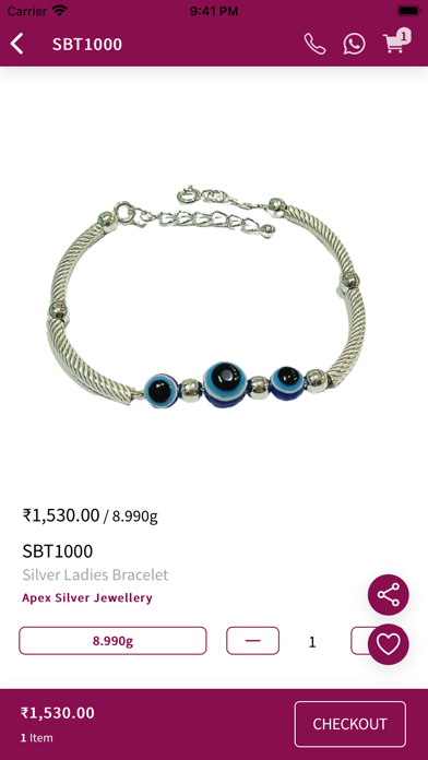 Apex Jewellery Screenshot