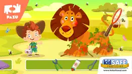 safari vet care games for kids iphone screenshot 1
