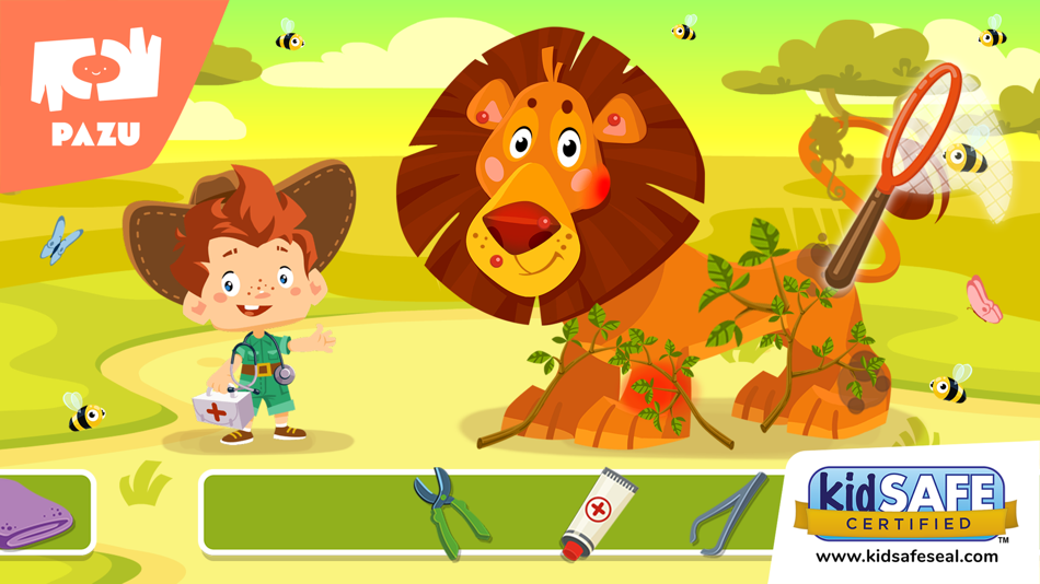 Safari vet care games for kids - 1.25 - (iOS)