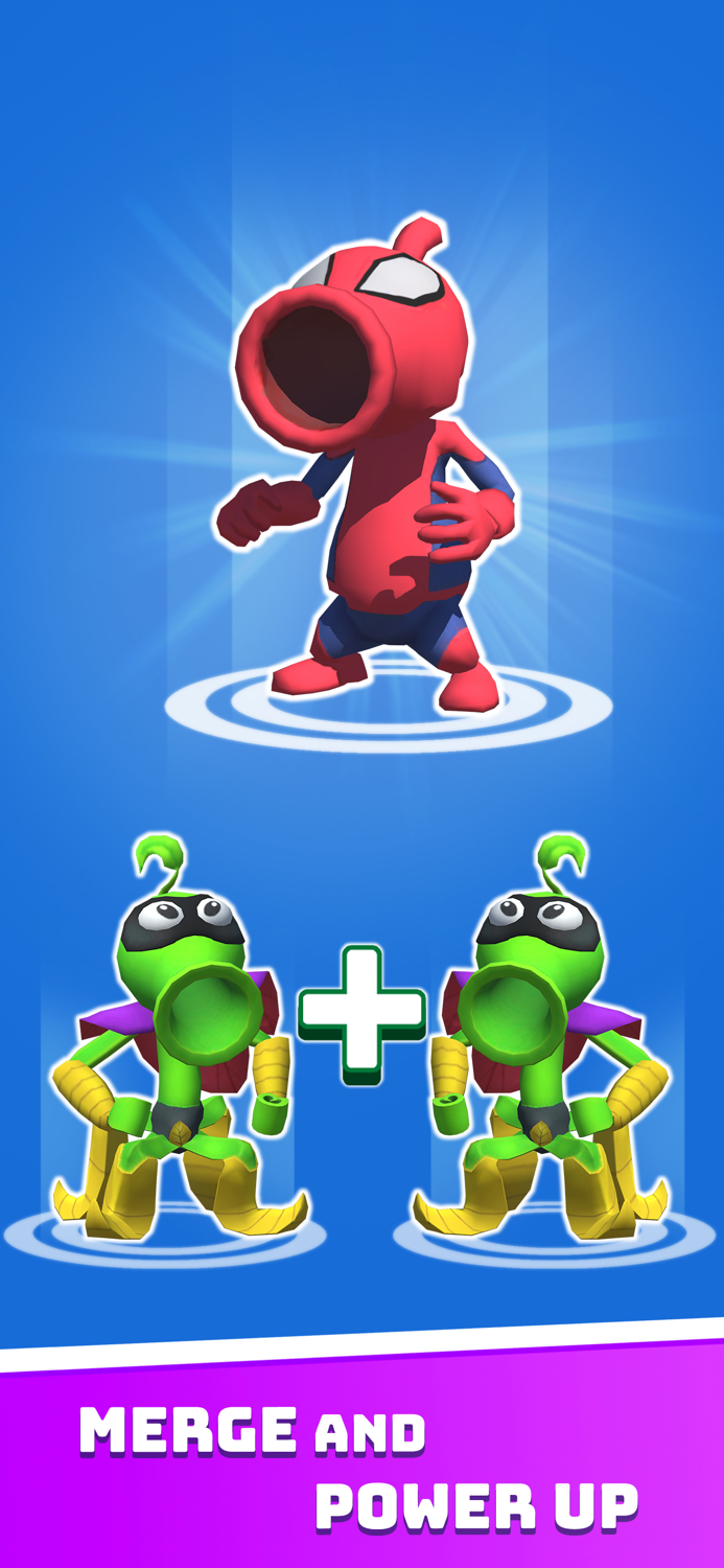 Merge Plants Super Zombie War