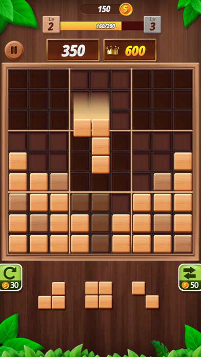 Screenshot #1 pour Block Puzzle - Wood Blast