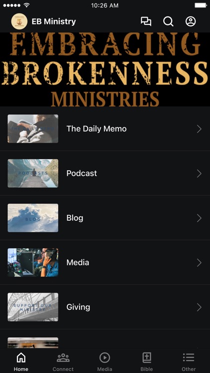 Embracing Brokenness Ministry