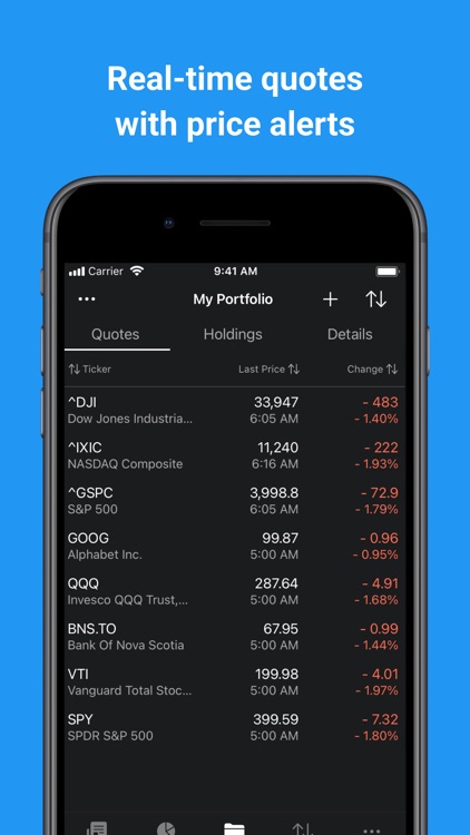 My Stocks Portfolio & Market screenshot-3