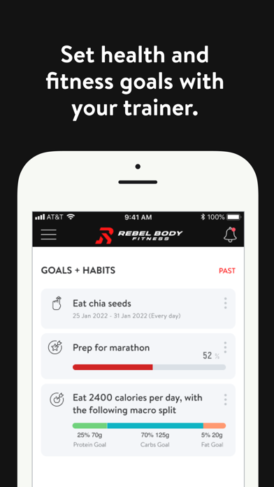 Rebel Body Fitness Screenshot