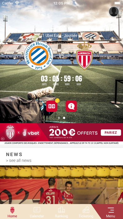 Screenshot #1 pour AS Monaco